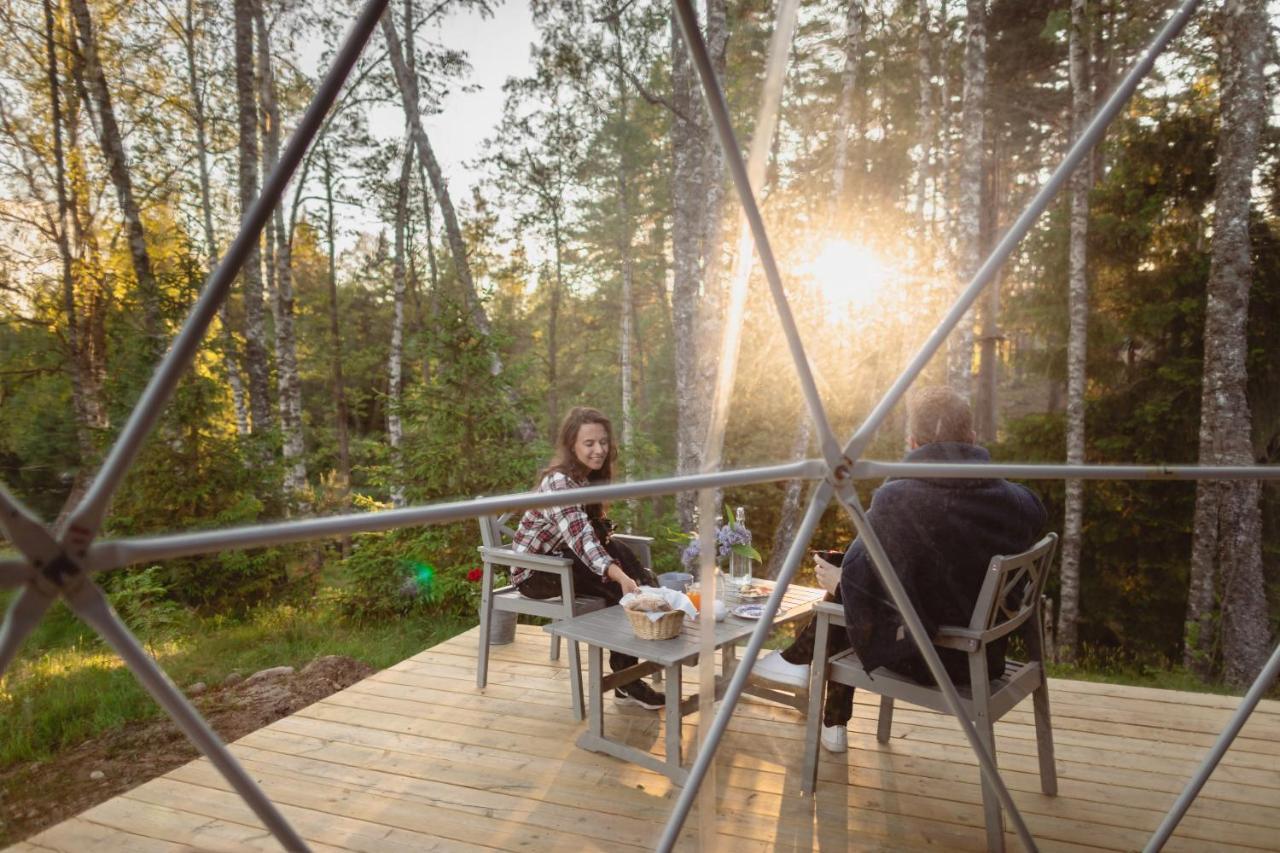 ホテル Glamping Julared Mullsjö エクステリア 写真