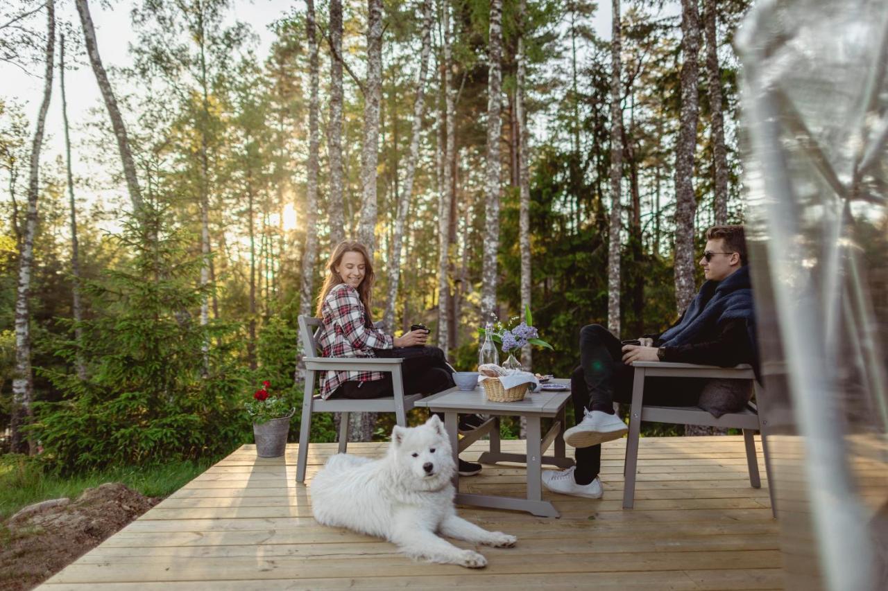 ホテル Glamping Julared Mullsjö エクステリア 写真