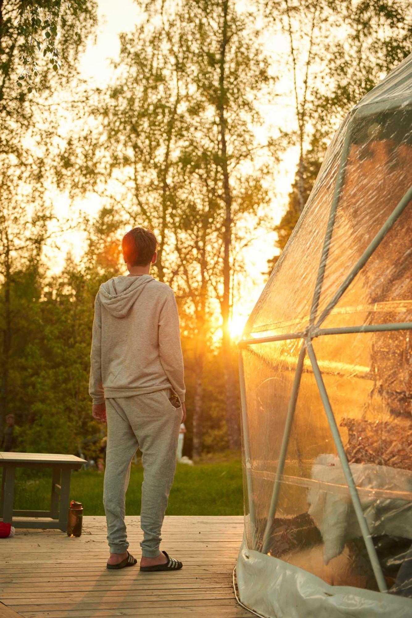 ホテル Glamping Julared Mullsjö エクステリア 写真